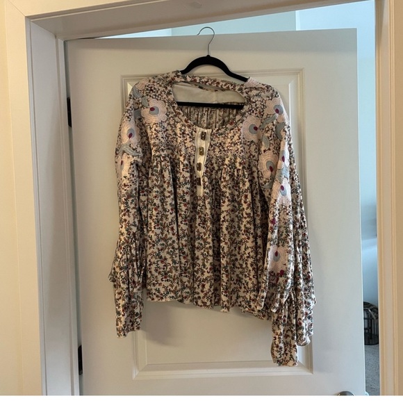 NWT Gimmick boho shirt medium - Picture 2 of 4